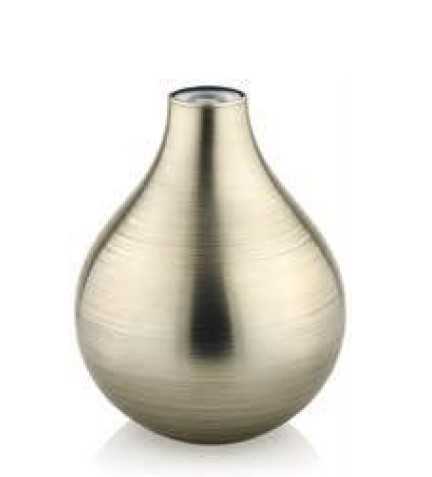 IVV Bombay Vase in beige decorated glass