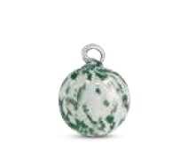 IVV Balls Christmas glass ball with green and white droplets