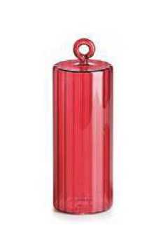 IVV Ornaments Red borosilicate glass cylinder pendant