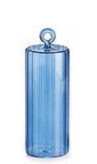 IVV Ornaments Blue borosilicate glass cylinder pendant