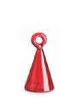 IVV Ornaments Red borosilicate glass Christmas tree pendant