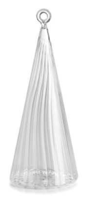 IVV Ornaments Clear borosilicate glass Christmas tree pendant