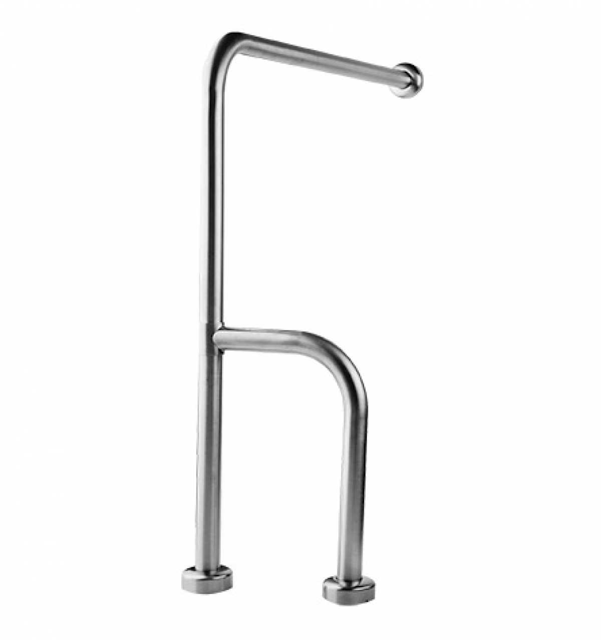 Wall to Floor Grab Bar Cane Foot