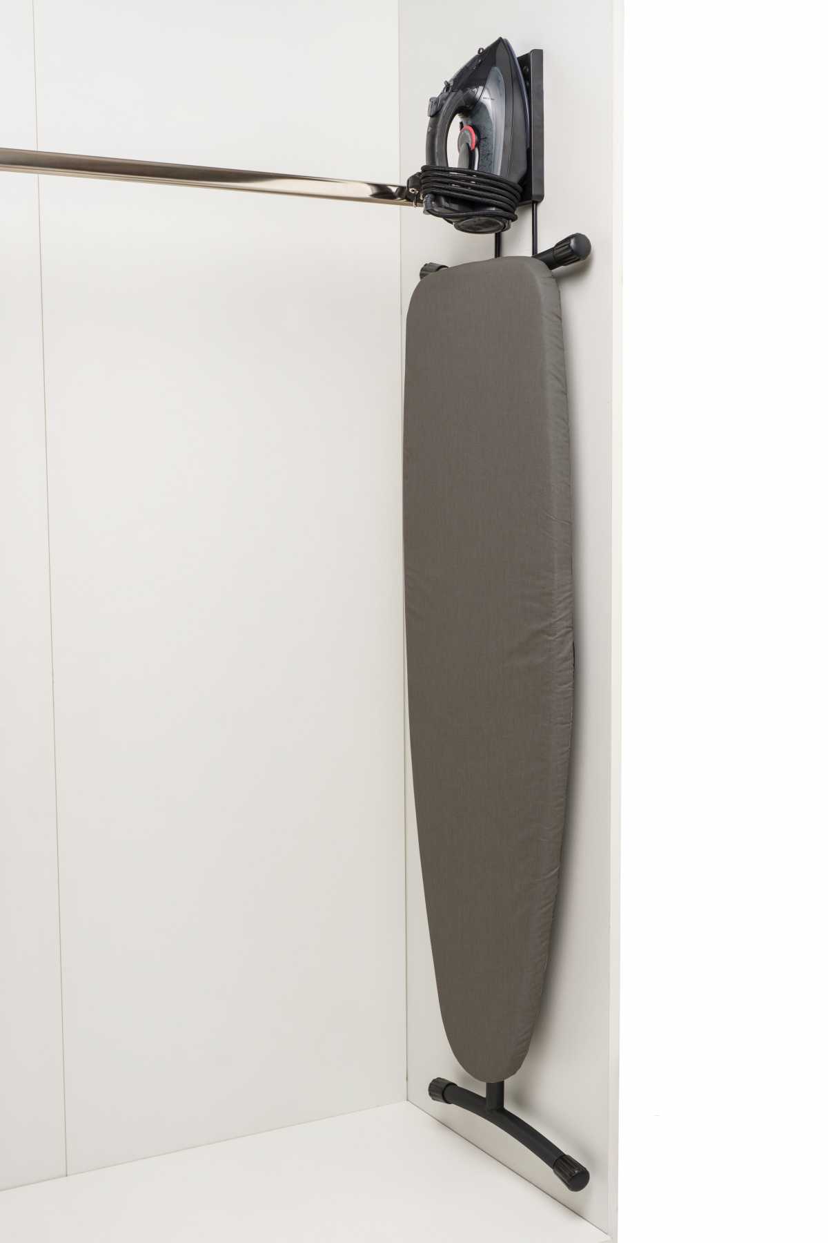 BENTLEY Indigo Premium Ironing Unit with Laser Wall Organiser and Steam Iron