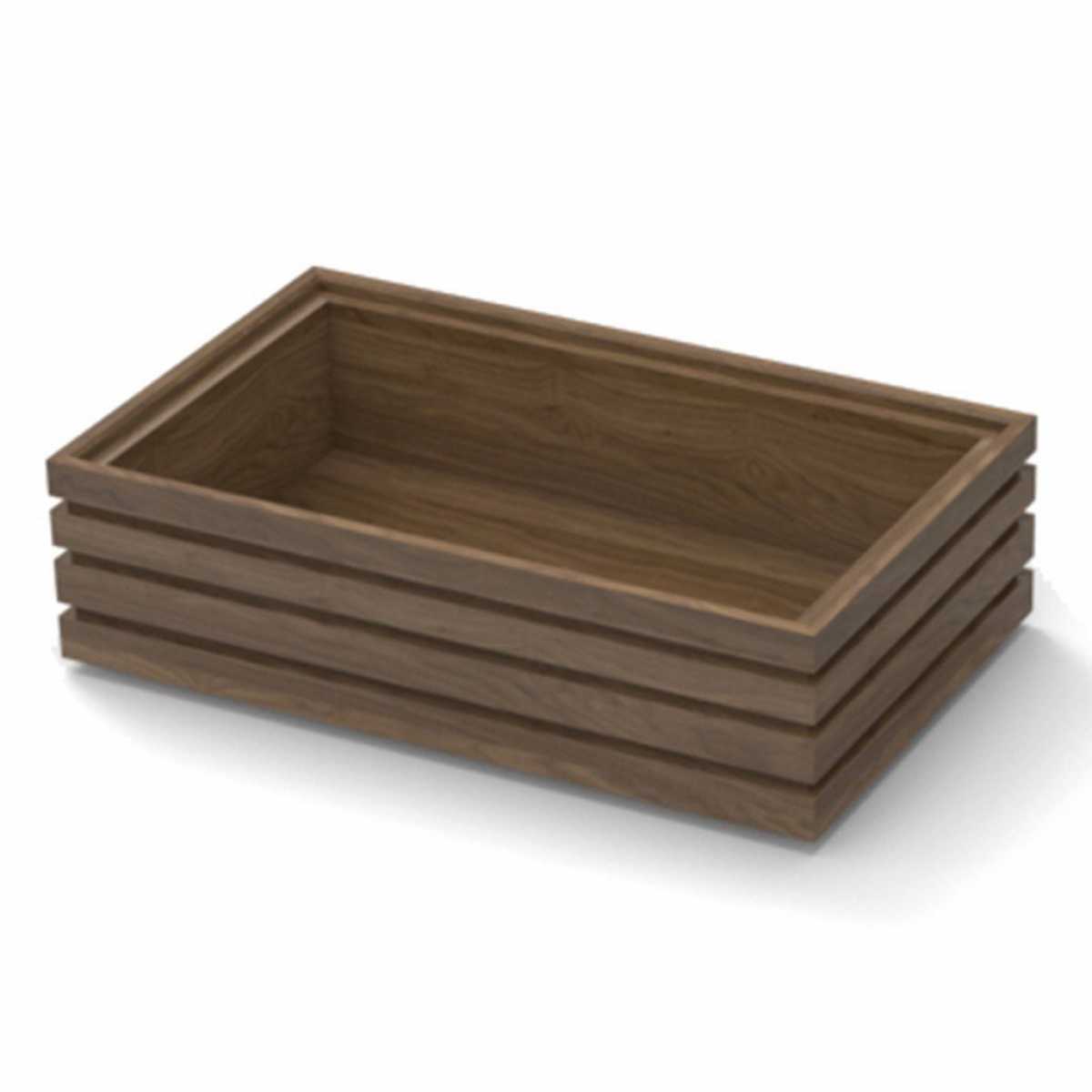 CRASTER Flow Walnut Tray 1.4 - Tall