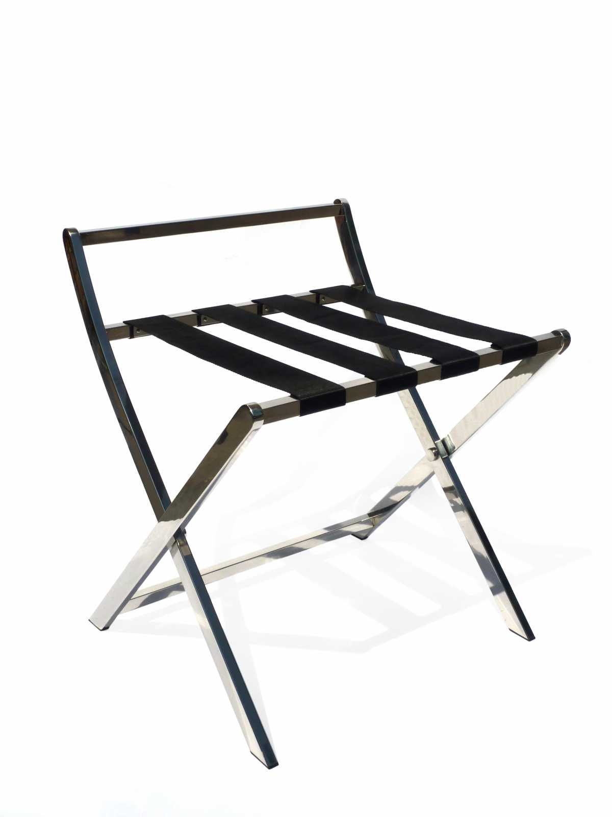 CRASTER Stainless Steel Luggage Rack with Backboard