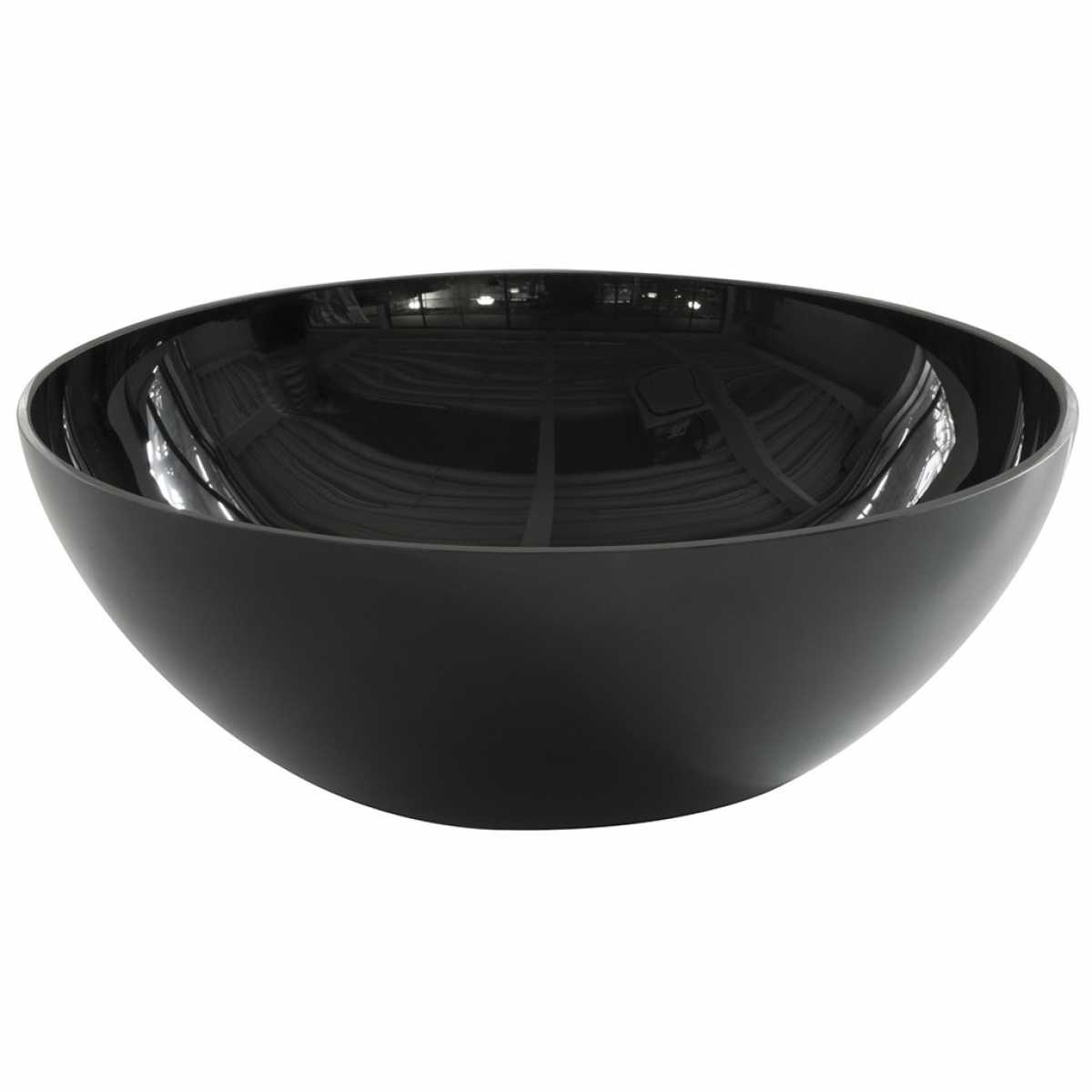 CRASTER Tilt Black Bowl – Large