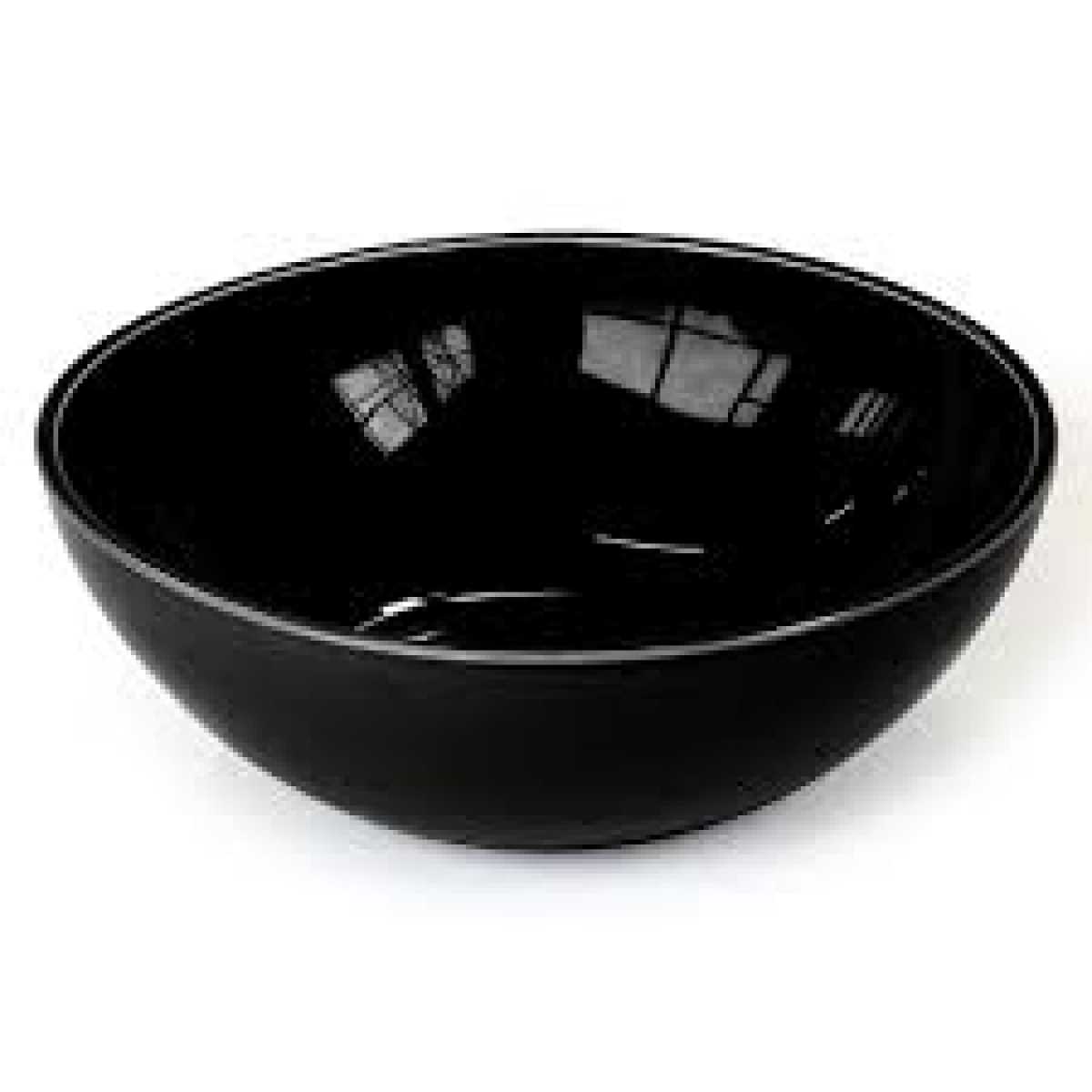 CRASTER Tilt Black Bowl – Medium