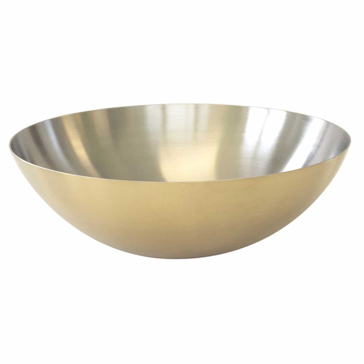 CRASTER Tilt Brass Bowl – Medium