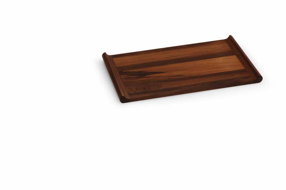 CRASTER Walnut Canapé Plinth – Large