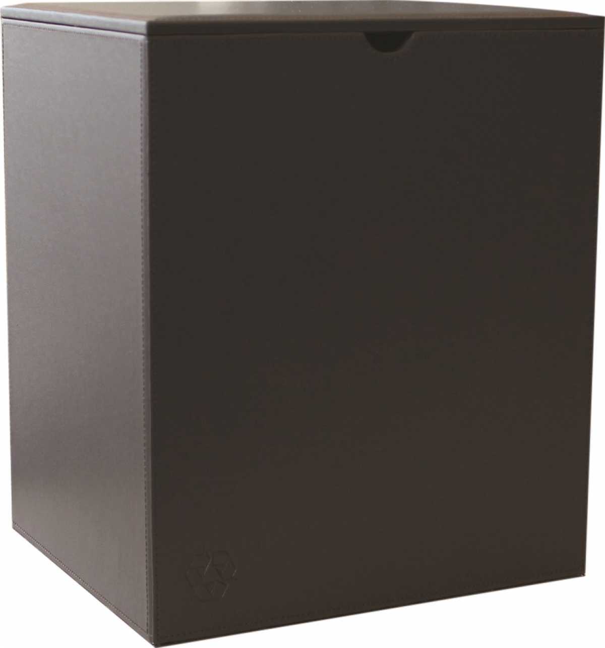 CROWN INTERNATIONAL Square Litter Bin with Metal Innerliners