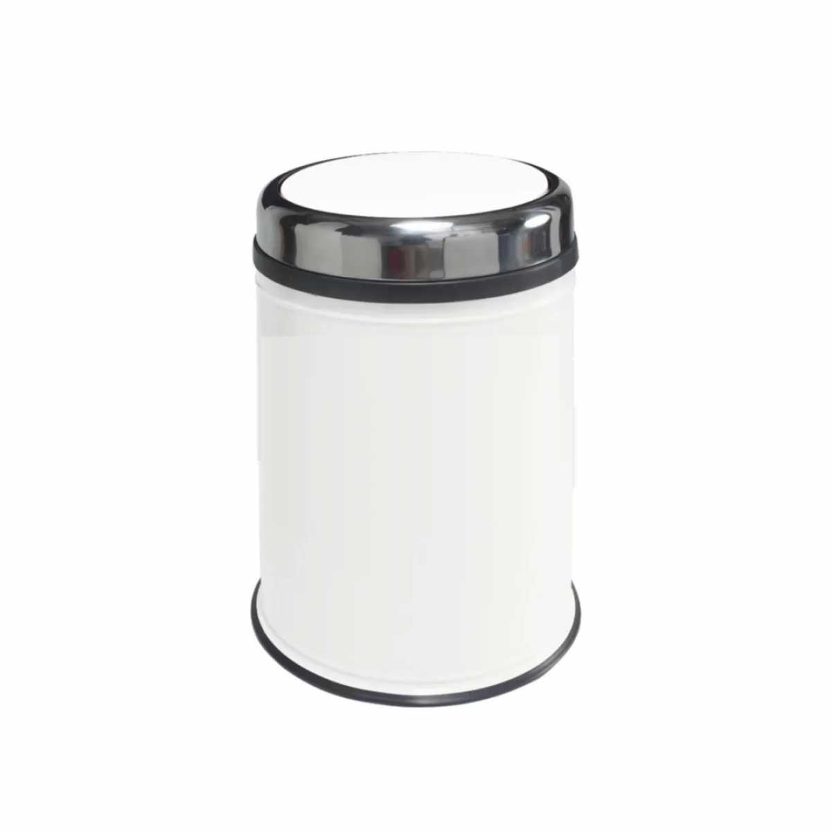 Galvanized Trash Bin