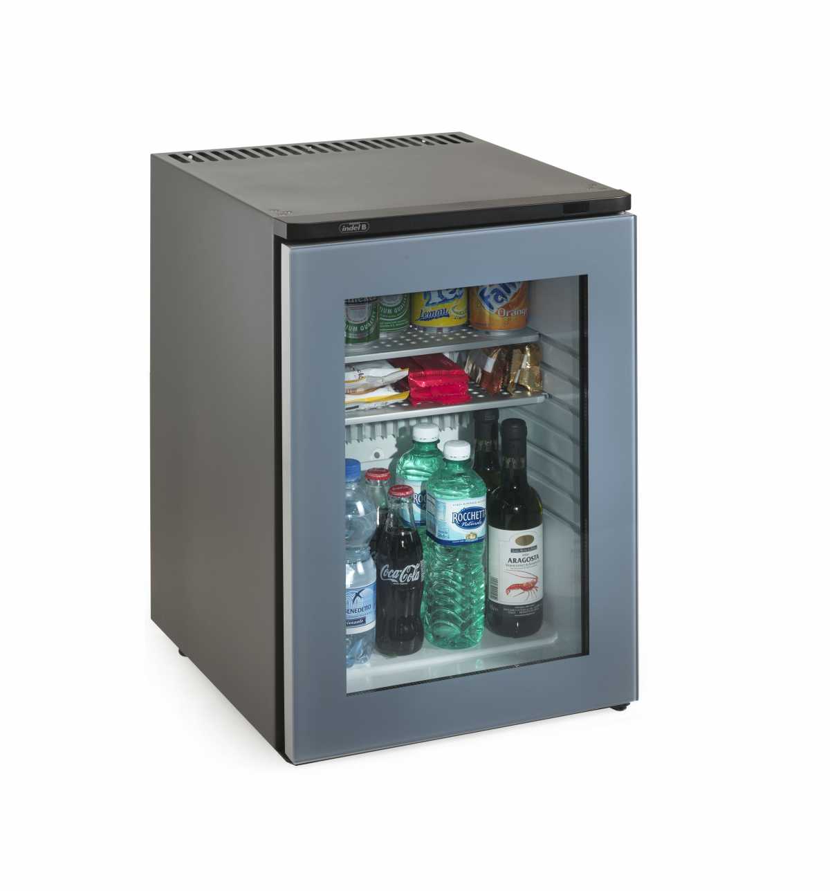 INDEL B K 40 Ecosmart PV Glass Door Minibar