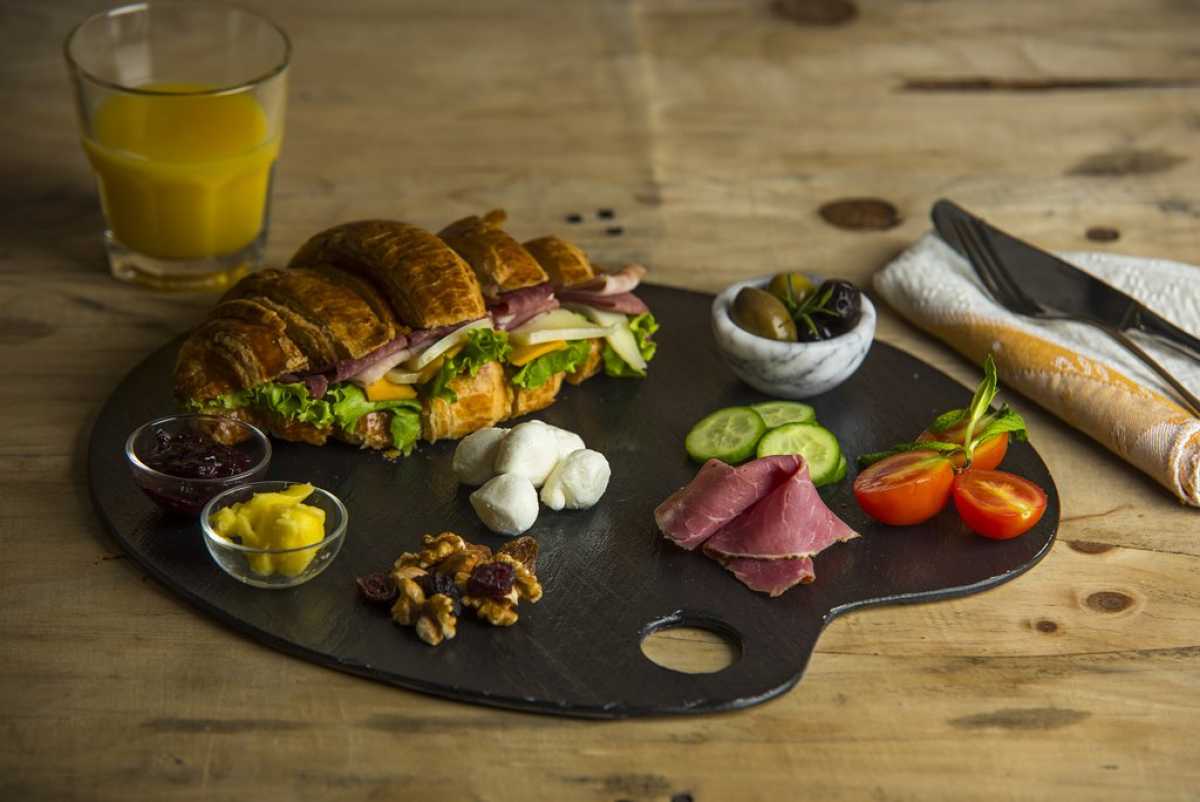 Natural Stone Palette Service Plate - Large