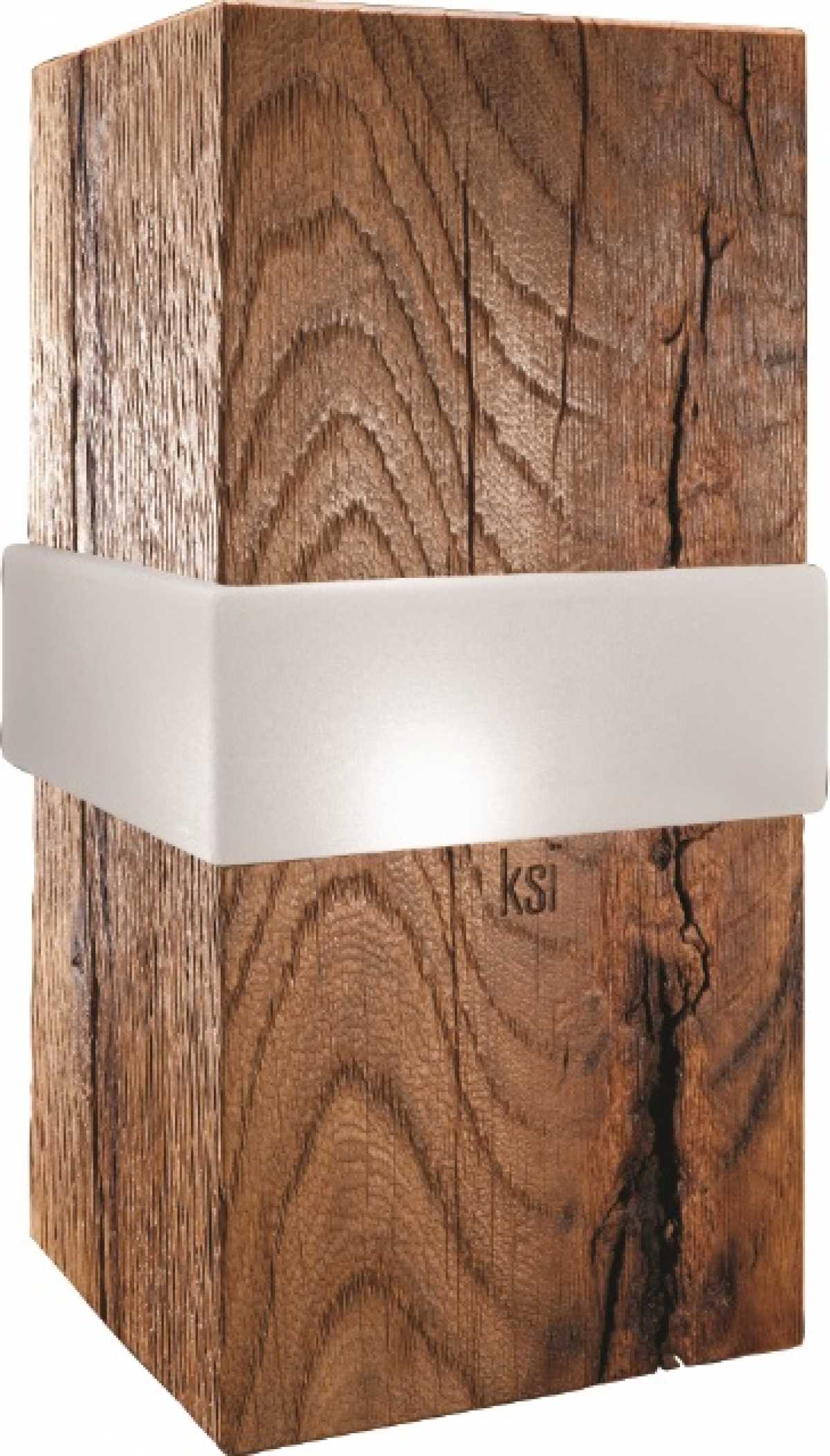 KSI X1 Modern Old Oak Table Lamp