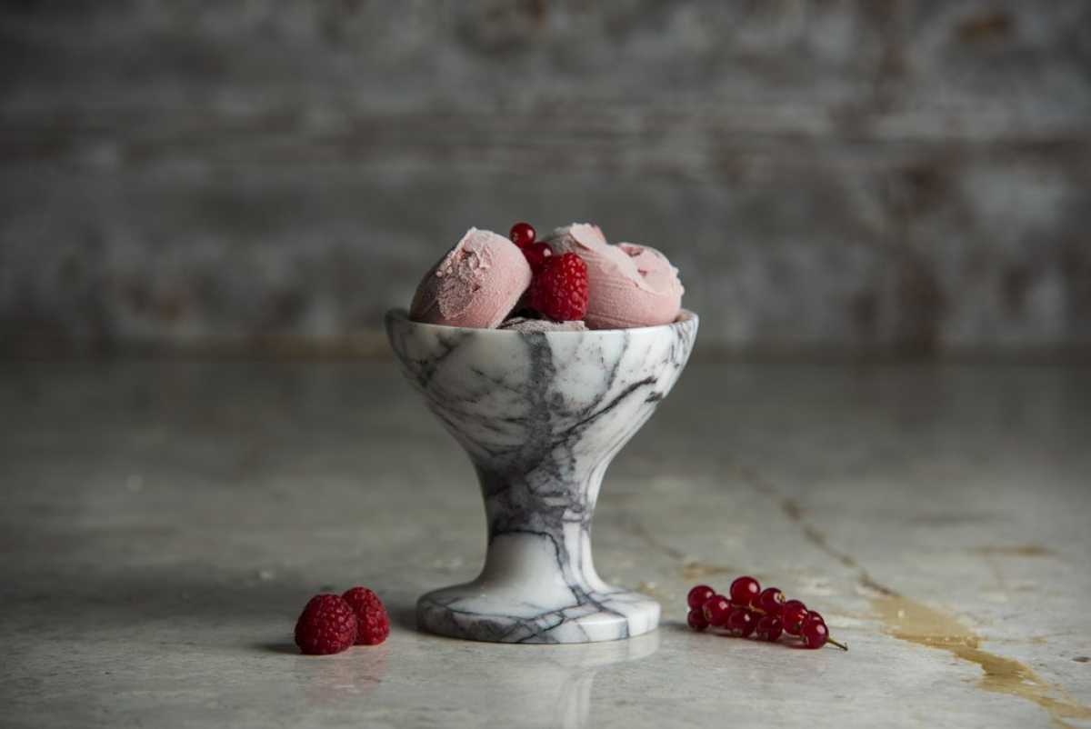 Marble Ice Cream Bowl