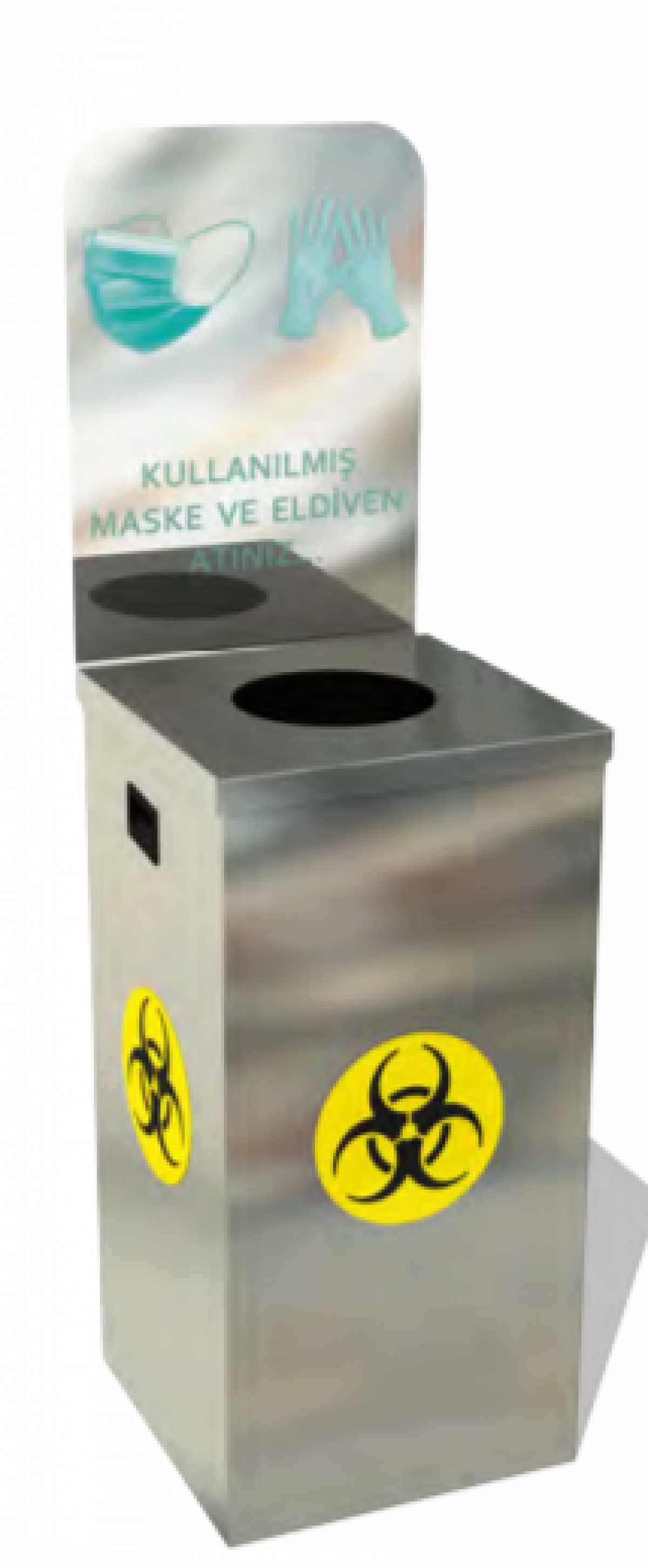  Mask and Gloves Medical Waste Box, 54 L