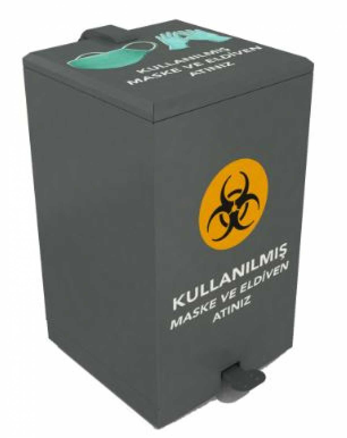 Mask and Glove Waste Bin