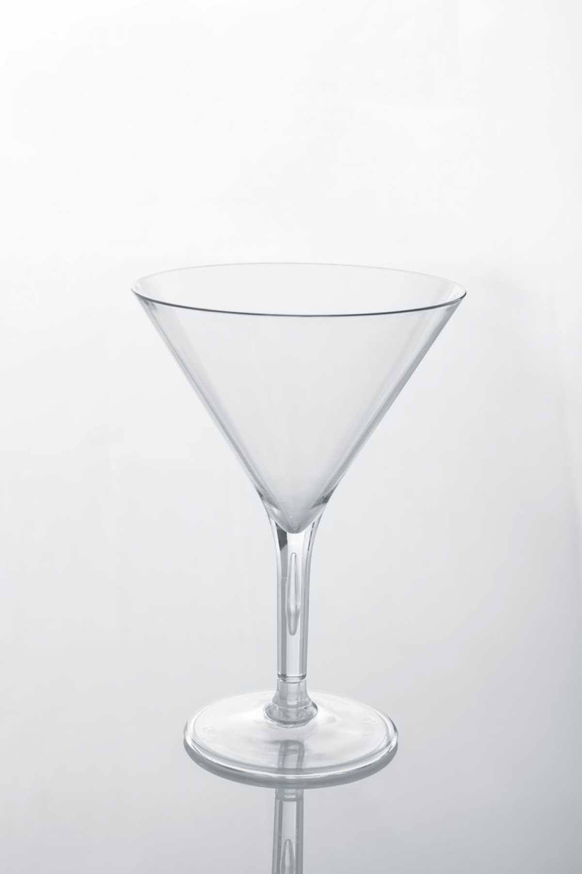 Polikarbonat Martini Bardağı