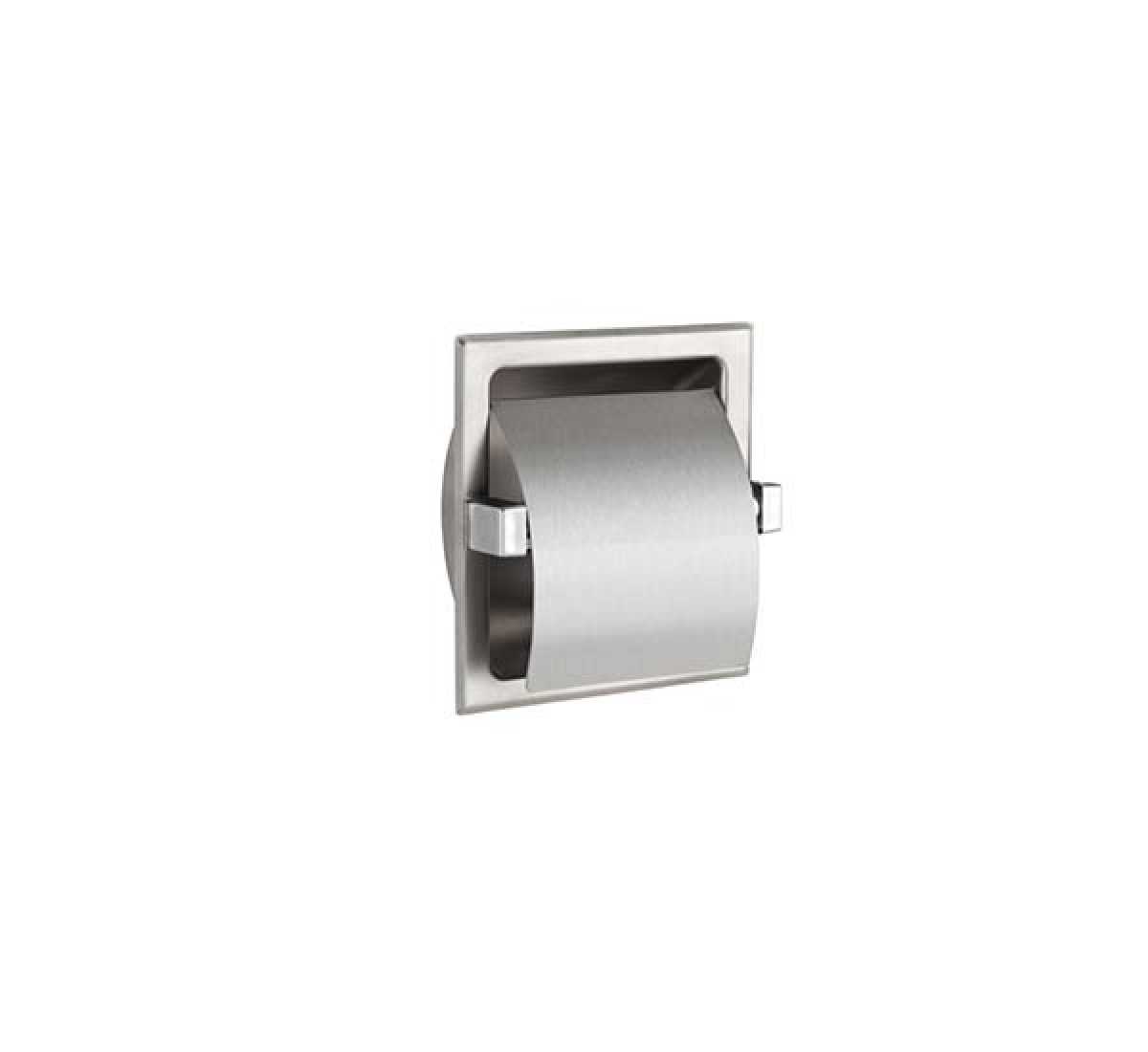 Toilet Roll Holder Recessed, Single