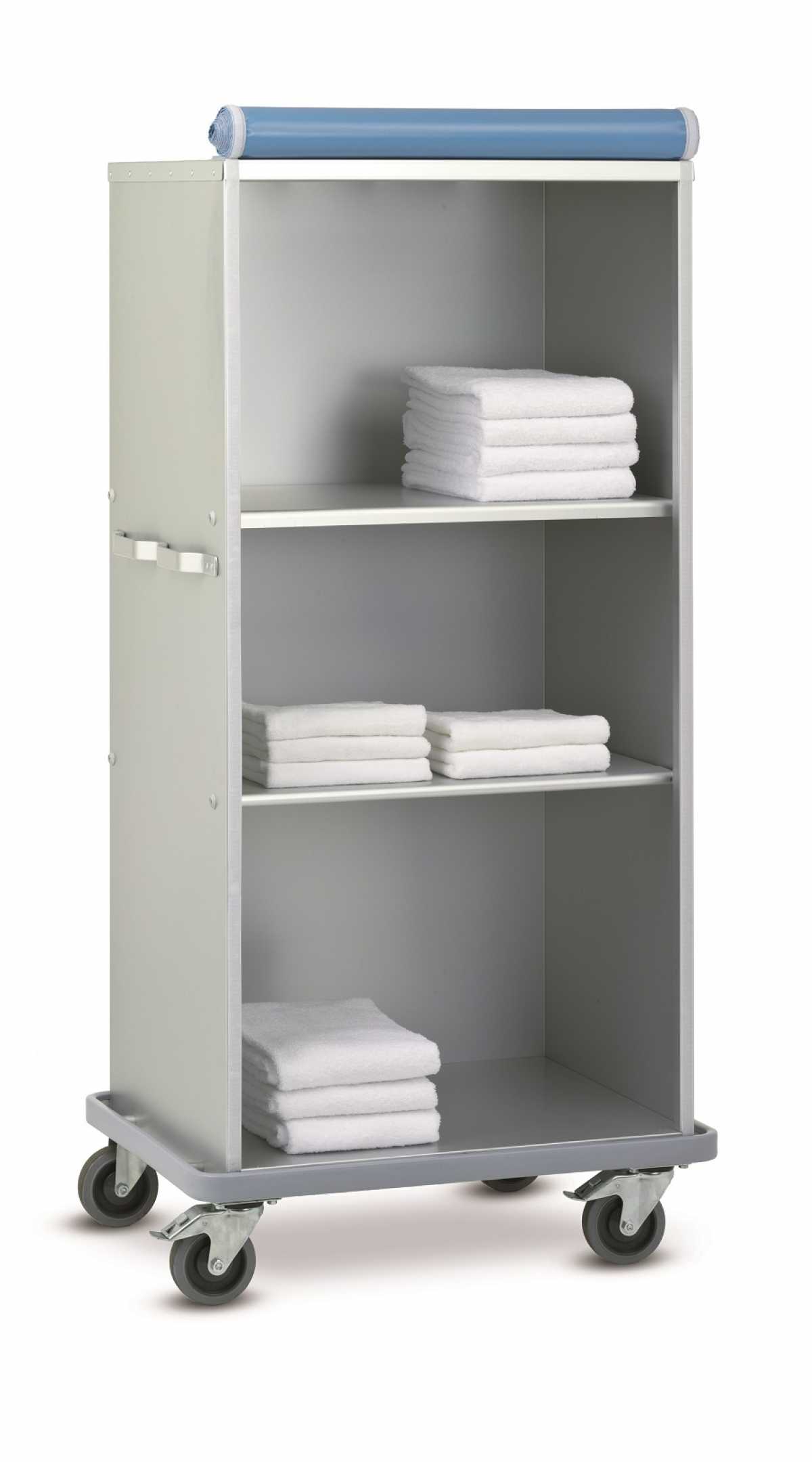 WANZL AL Shelved Laundry Container