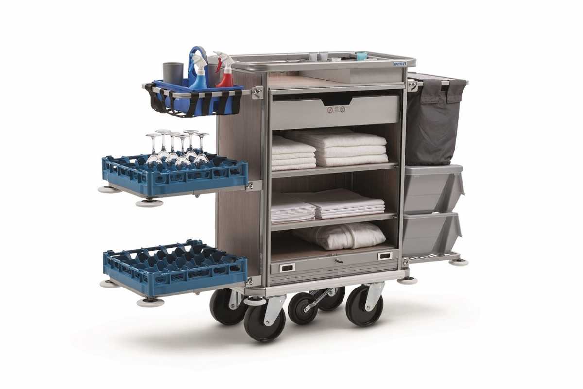 WANZL Chambermaid Trolley ZP Clean