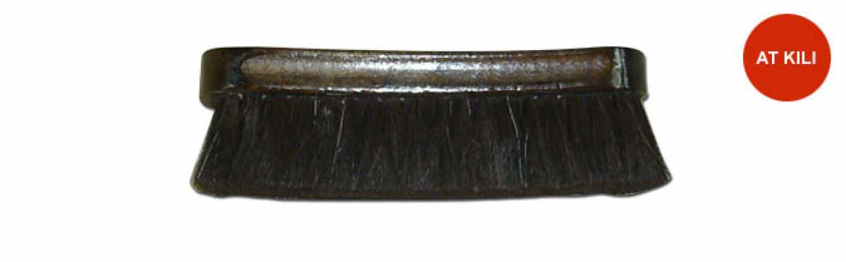 Wooden Horsehair Shoe Brush